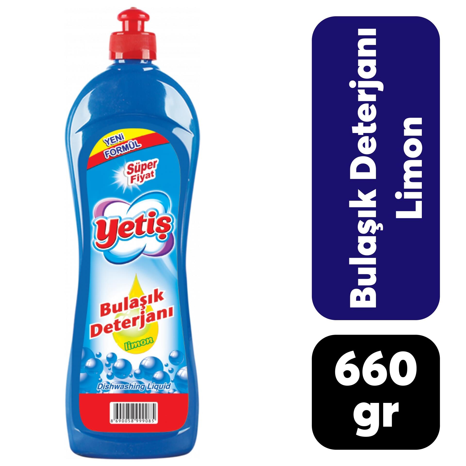 Bulaşık Deterjanı Yetiş .660 gr Limon