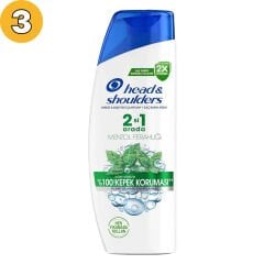 Şampuan Head & Shoulders 300 ml 2-1 Mentol Ferahlığı***