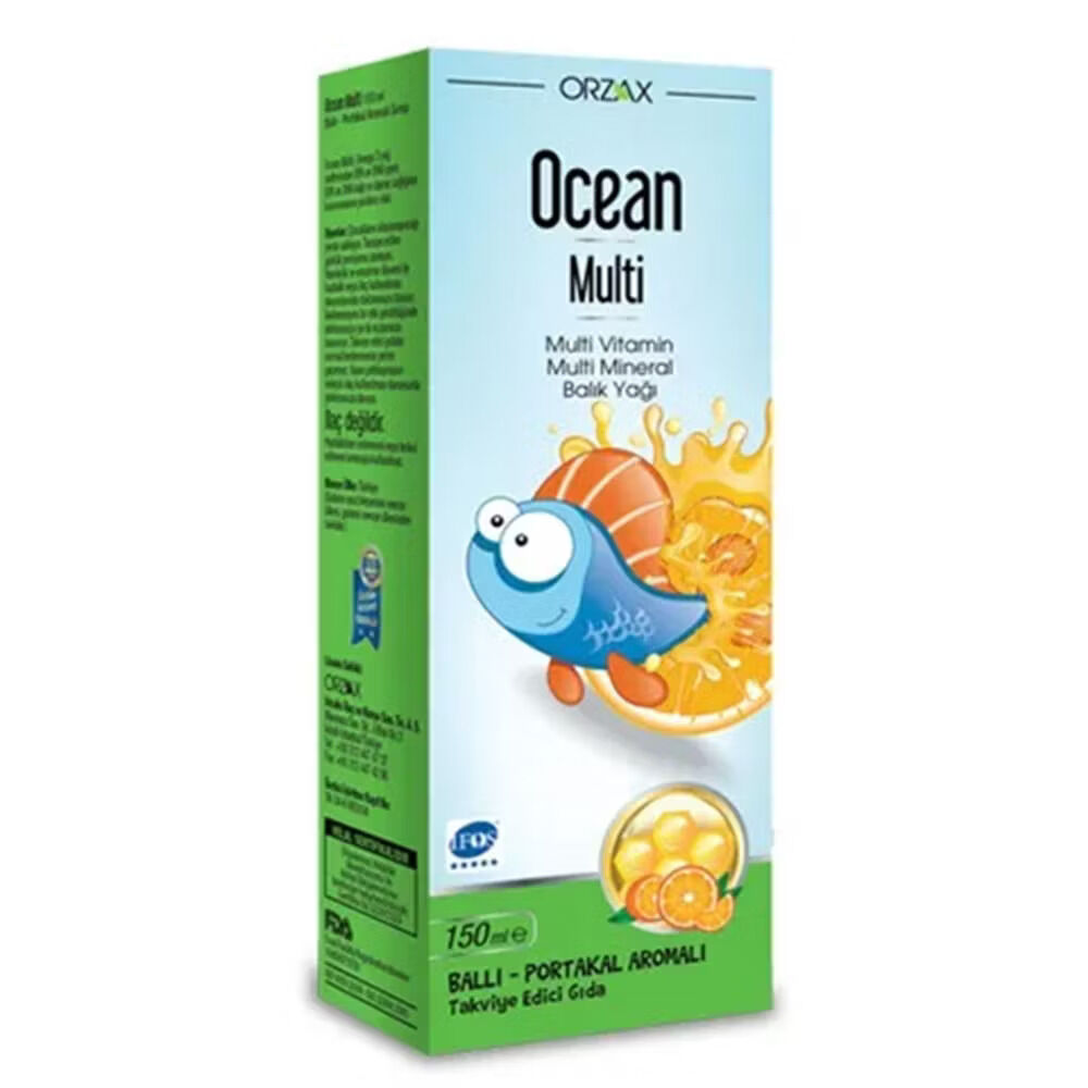 Ocean Multi Şurup (Ballı Portakal Konsantreli) 150 Ml