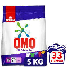 Omo 5 kg Beyazlar ve Renkliler