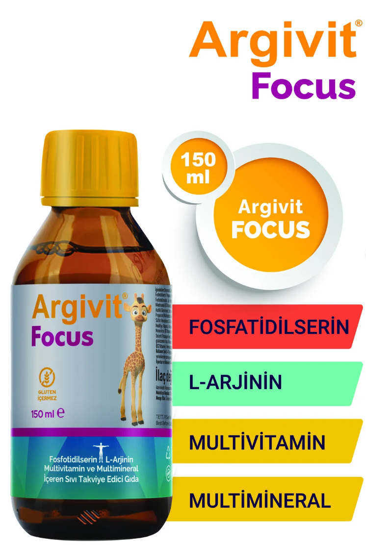 Argivit Focus Şurup 150 Ml