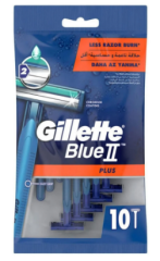 Poşet Gillette Tıraş Bıçağı Blue2 10'lu Plus