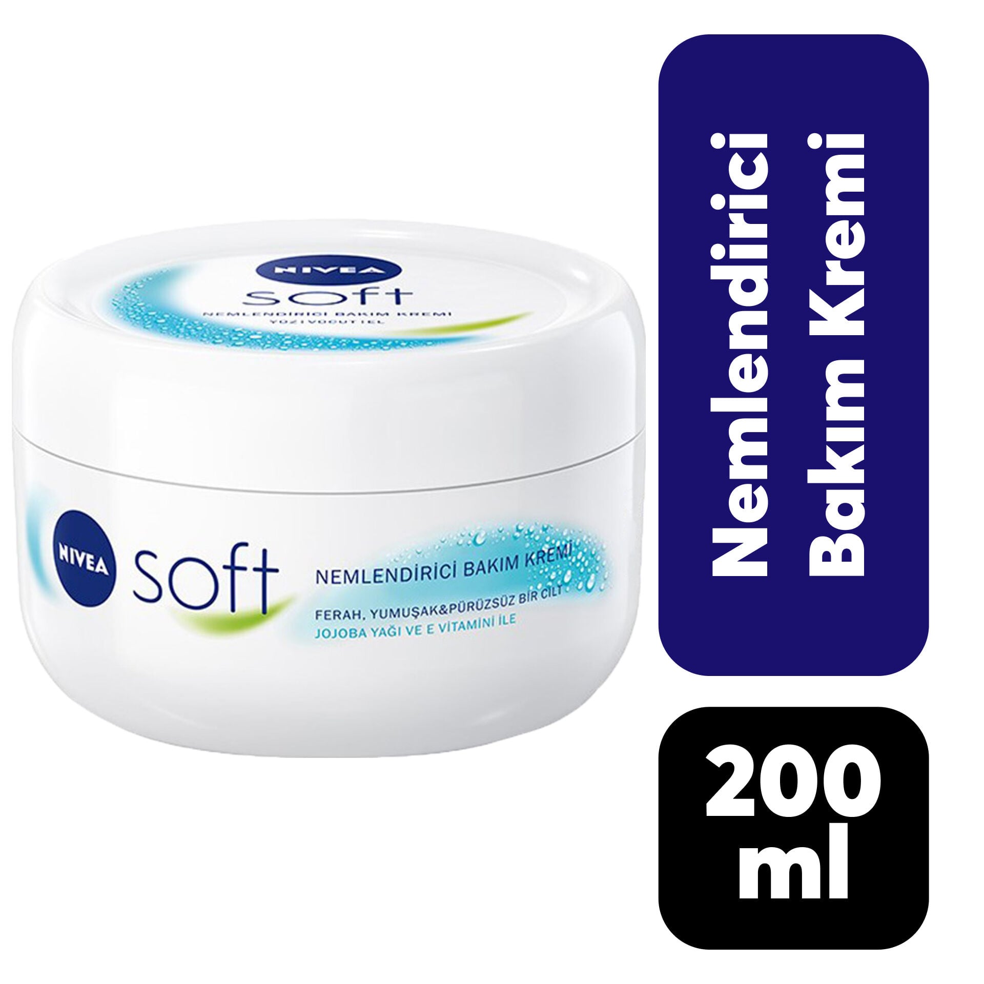 .Krem Nivea Soft Nemlendirici Bakım 200 ml***