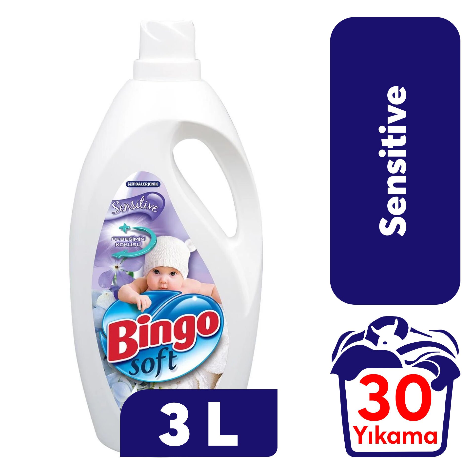 Sıvı Deterjan Bingo Soft 3 L Sensitive