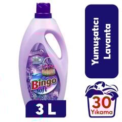 Bingo Soft Sıvı Deterjan Lavanta  3 Lt