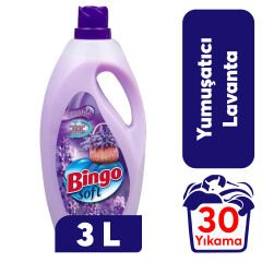 Sıvı Deterjan Bingo Soft Lavanta  3 Lt