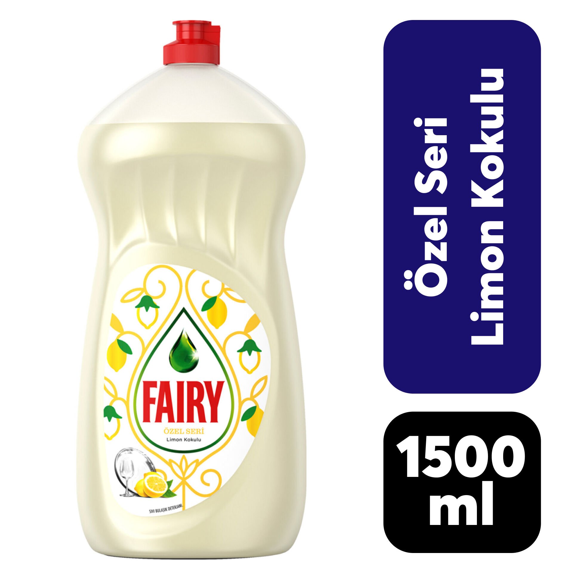 Fairy 1500 ml Sıvı Deterjan Limon Kokulu Özel Seri